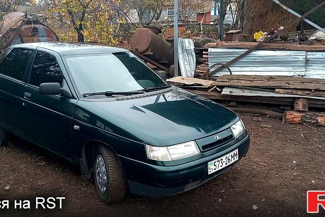 Зеленый ВАЗ 2110, объемом двигателя 1.5 л и пробегом 155 тыс. км за 2100 $, фото 3 на Automoto.ua