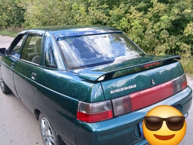 Зеленый ВАЗ 2110, объемом двигателя 1 л и пробегом 160 тыс. км за 1600 $, фото 5 на Automoto.ua