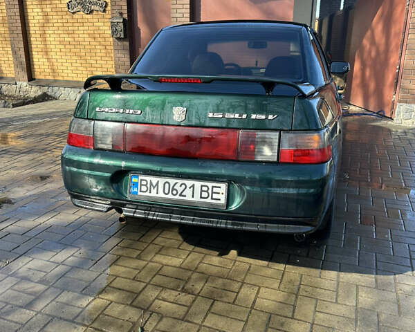 Зеленый ВАЗ 2110, объемом двигателя 1.5 л и пробегом 310 тыс. км за 1700 $, фото 7 на Automoto.ua