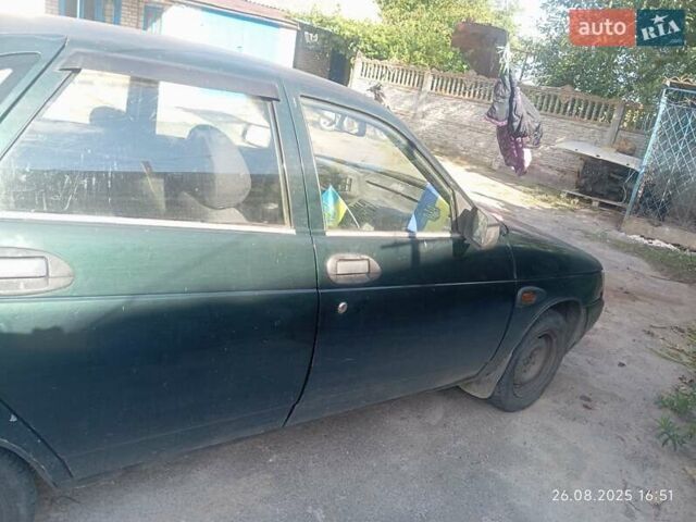 Зеленый ВАЗ 2110, объемом двигателя 1.5 л и пробегом 573 тыс. км за 1111 $, фото 1 на Automoto.ua