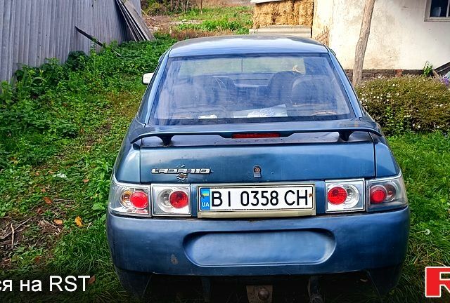 Зеленый ВАЗ 2110, объемом двигателя 1.5 л и пробегом 80 тыс. км за 1000 $, фото 8 на Automoto.ua