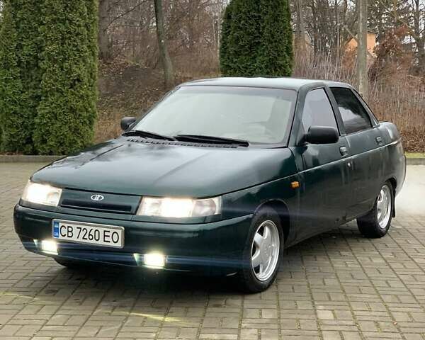 Зеленый ВАЗ 2110, объемом двигателя 1.5 л и пробегом 141 тыс. км за 1200 $, фото 1 на Automoto.ua