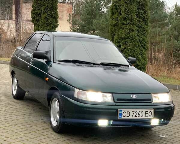 Зеленый ВАЗ 2110, объемом двигателя 1.5 л и пробегом 141 тыс. км за 1200 $, фото 4 на Automoto.ua