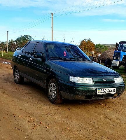 Зелений ВАЗ 2110, об'ємом двигуна 1.5 л та пробігом 200 тис. км за 1750 $, фото 1 на Automoto.ua