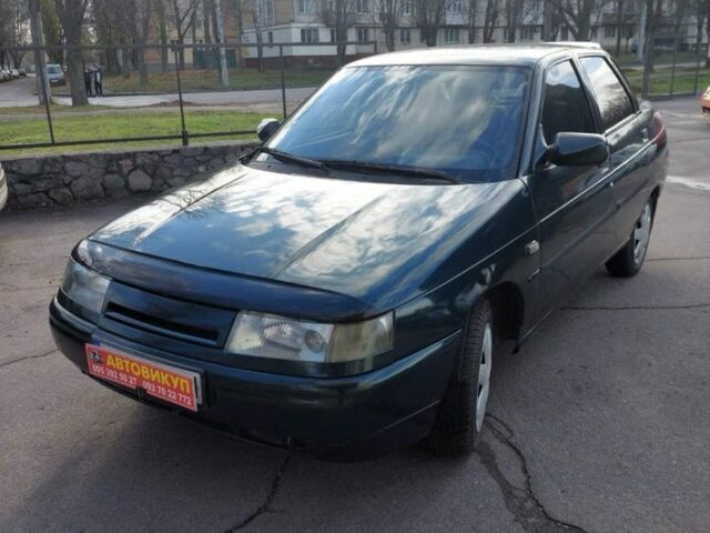 Зеленый ВАЗ 2110, объемом двигателя 0 л и пробегом 250 тыс. км за 1200 $, фото 1 на Automoto.ua