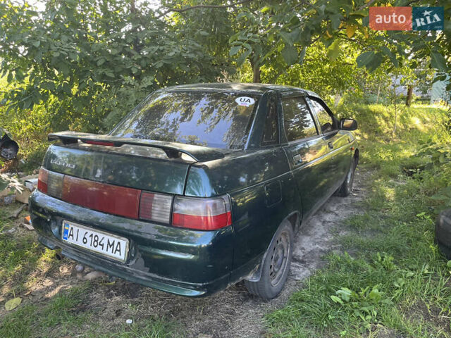 Зеленый ВАЗ 2110, объемом двигателя 1.5 л и пробегом 260 тыс. км за 1300 $, фото 1 на Automoto.ua