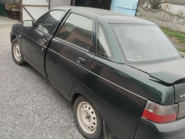 Зеленый ВАЗ 2110, объемом двигателя 1.6 л и пробегом 37 тыс. км за 2500 $, фото 1 на Automoto.ua