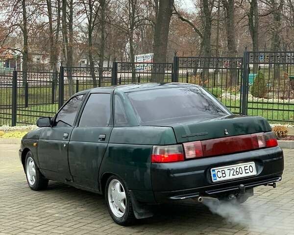 Зеленый ВАЗ 2110, объемом двигателя 1.5 л и пробегом 141 тыс. км за 1200 $, фото 6 на Automoto.ua