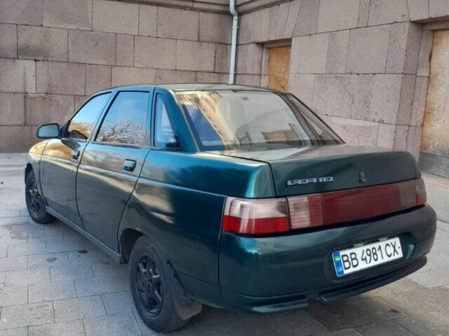 Зеленый ВАЗ 2110, объемом двигателя 1.5 л и пробегом 110 тыс. км за 1358 $, фото 3 на Automoto.ua