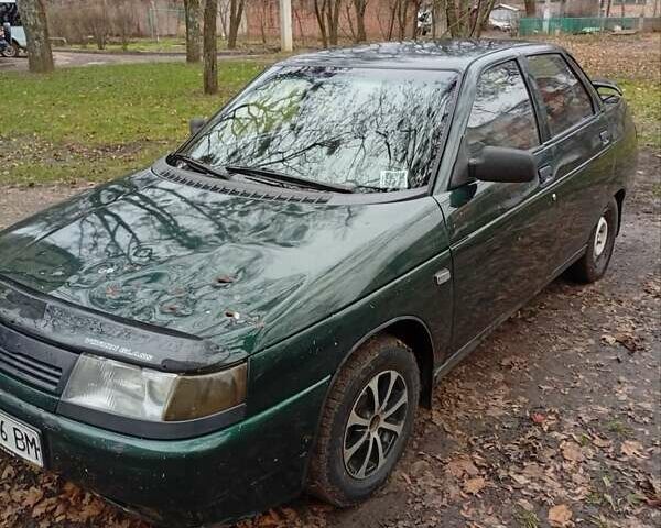 Зелений ВАЗ 2110, об'ємом двигуна 1.5 л та пробігом 300 тис. км за 1000 $, фото 1 на Automoto.ua