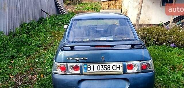 Зеленый ВАЗ 2110, объемом двигателя 1.5 л и пробегом 80 тыс. км за 1000 $, фото 6 на Automoto.ua