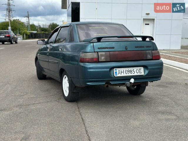 Зеленый ВАЗ 2110, объемом двигателя 1.5 л и пробегом 250 тыс. км за 1500 $, фото 3 на Automoto.ua