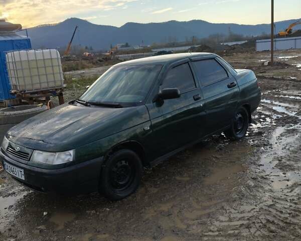 Зелений ВАЗ 2110, об'ємом двигуна 1.6 л та пробігом 310 тис. км за 1304 $, фото 1 на Automoto.ua