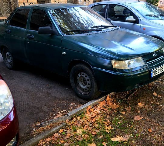 Зеленый ВАЗ 2110, объемом двигателя 1.5 л и пробегом 0 тыс. км за 1500 $, фото 4 на Automoto.ua
