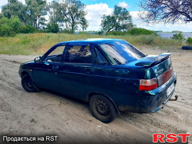 Зеленый ВАЗ 2110, объемом двигателя 1.5 л и пробегом 233 тыс. км за 1070 $, фото 3 на Automoto.ua