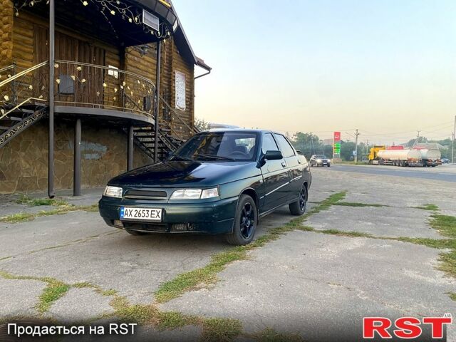 Зеленый ВАЗ 2110, объемом двигателя 1.5 л и пробегом 120 тыс. км за 1600 $, фото 1 на Automoto.ua