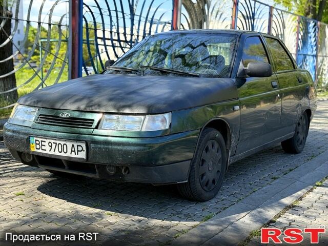 Зеленый ВАЗ 2110, объемом двигателя 1.5 л и пробегом 220 тыс. км за 1000 $, фото 7 на Automoto.ua