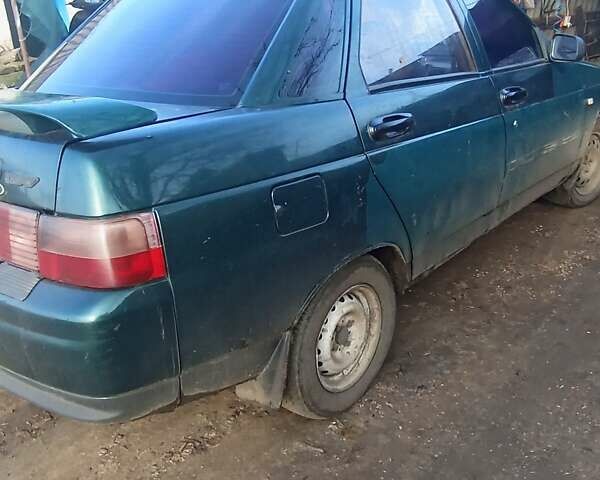 Зеленый ВАЗ 2110, объемом двигателя 1.5 л и пробегом 200 тыс. км за 1500 $, фото 5 на Automoto.ua