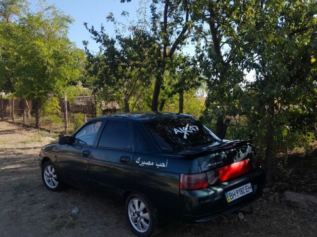 Зеленый ВАЗ 2110, объемом двигателя 5 л и пробегом 1000 тыс. км за 1400 $, фото 3 на Automoto.ua