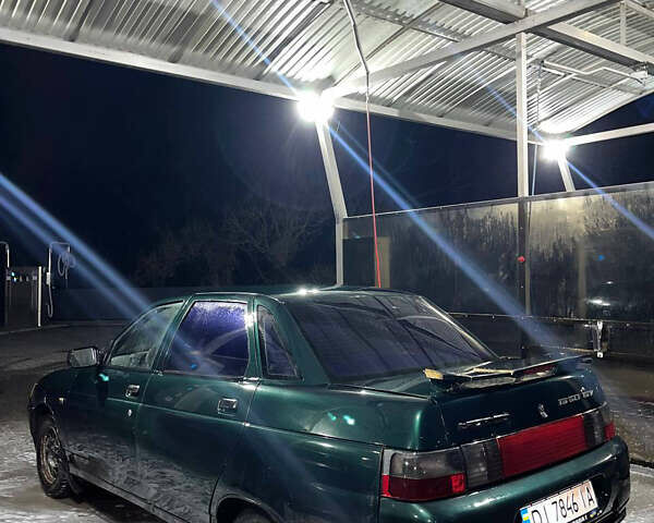 Зеленый ВАЗ 2110, объемом двигателя 1.5 л и пробегом 320 тыс. км за 900 $, фото 6 на Automoto.ua