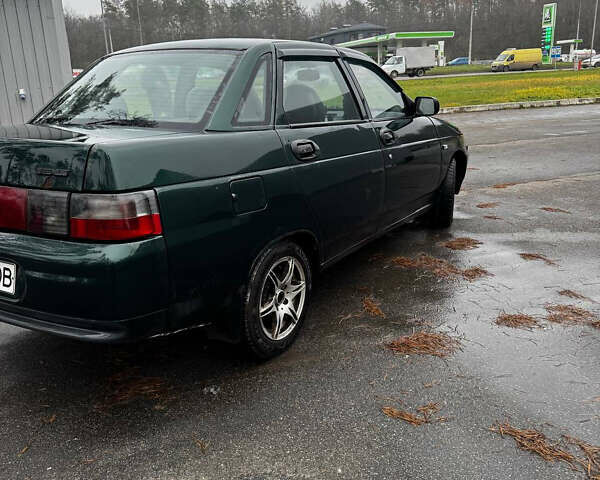 Зеленый ВАЗ 2110, объемом двигателя 1.5 л и пробегом 220 тыс. км за 1000 $, фото 5 на Automoto.ua