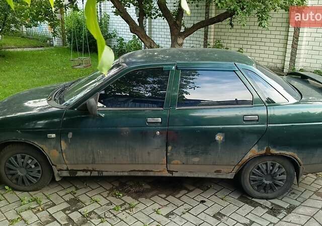 Зеленый ВАЗ 2110, объемом двигателя 1.5 л и пробегом 220 тыс. км за 1200 $, фото 9 на Automoto.ua