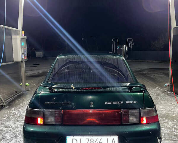 Зеленый ВАЗ 2110, объемом двигателя 1.5 л и пробегом 320 тыс. км за 900 $, фото 3 на Automoto.ua