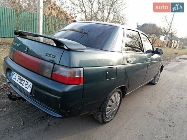 Зеленый ВАЗ 2110, объемом двигателя 1.5 л и пробегом 195 тыс. км за 1599 $, фото 6 на Automoto.ua