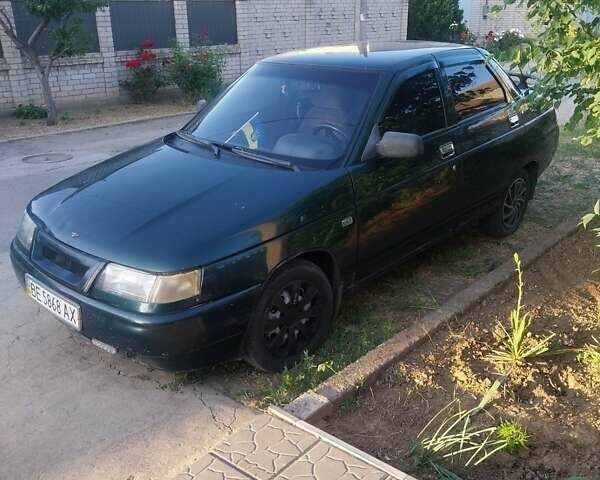 Зеленый ВАЗ 2110, объемом двигателя 1.5 л и пробегом 271 тыс. км за 1800 $, фото 1 на Automoto.ua