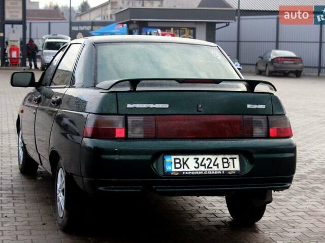 Зеленый ВАЗ 2110, объемом двигателя 1.5 л и пробегом 190 тыс. км за 1250 $, фото 6 на Automoto.ua