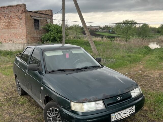 Зелений ВАЗ 2110, об'ємом двигуна 1.5 л та пробігом 290 тис. км за 796 $, фото 1 на Automoto.ua