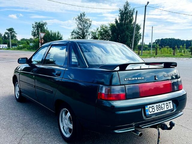 Зеленый ВАЗ 2110, объемом двигателя 1.5 л и пробегом 164 тыс. км за 1650 $, фото 3 на Automoto.ua