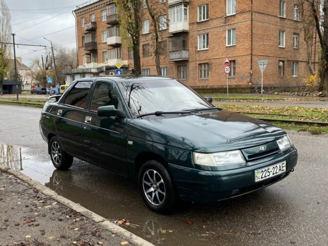Зеленый ВАЗ 2110, объемом двигателя 1 л и пробегом 137 тыс. км за 1550 $, фото 1 на Automoto.ua