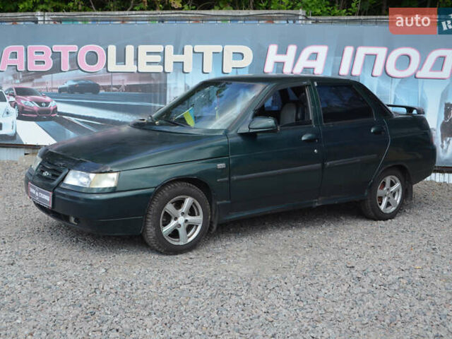 Зеленый ВАЗ 2110, объемом двигателя 1.5 л и пробегом 283 тыс. км за 1800 $, фото 5 на Automoto.ua