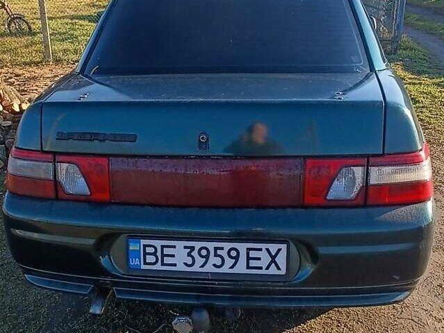 Зеленый ВАЗ 2110, объемом двигателя 1.5 л и пробегом 204 тыс. км за 2200 $, фото 5 на Automoto.ua