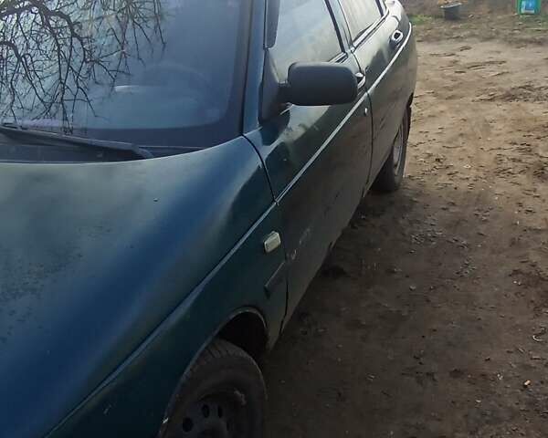 Зеленый ВАЗ 2110, объемом двигателя 1.5 л и пробегом 200 тыс. км за 1500 $, фото 1 на Automoto.ua