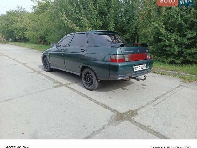 Зелений ВАЗ 2110, об'ємом двигуна 1.6 л та пробігом 333 тис. км за 1250 $, фото 6 на Automoto.ua
