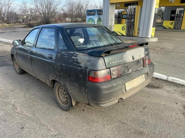 Зеленый ВАЗ 2110, объемом двигателя 1.5 л и пробегом 270 тыс. км за 650 $, фото 1 на Automoto.ua