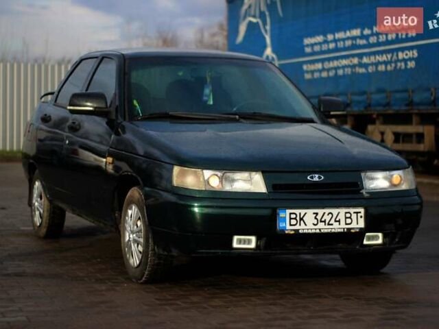 Зеленый ВАЗ 2110, объемом двигателя 1.5 л и пробегом 190 тыс. км за 1250 $, фото 13 на Automoto.ua