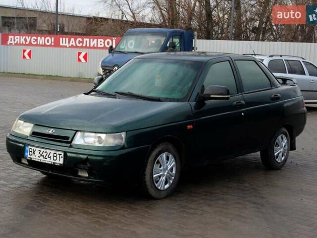 Зеленый ВАЗ 2110, объемом двигателя 1.5 л и пробегом 190 тыс. км за 1250 $, фото 2 на Automoto.ua