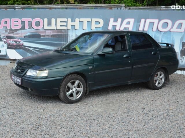 Зеленый ВАЗ 2110, объемом двигателя 1.5 л и пробегом 283 тыс. км за 1800 $, фото 6 на Automoto.ua