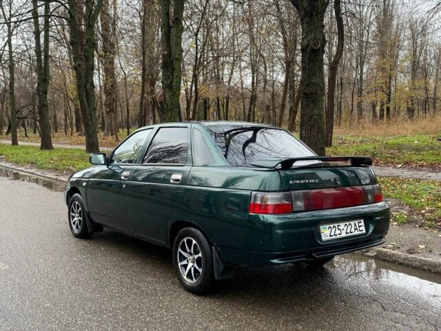 Зеленый ВАЗ 2110, объемом двигателя 1 л и пробегом 137 тыс. км за 1550 $, фото 2 на Automoto.ua