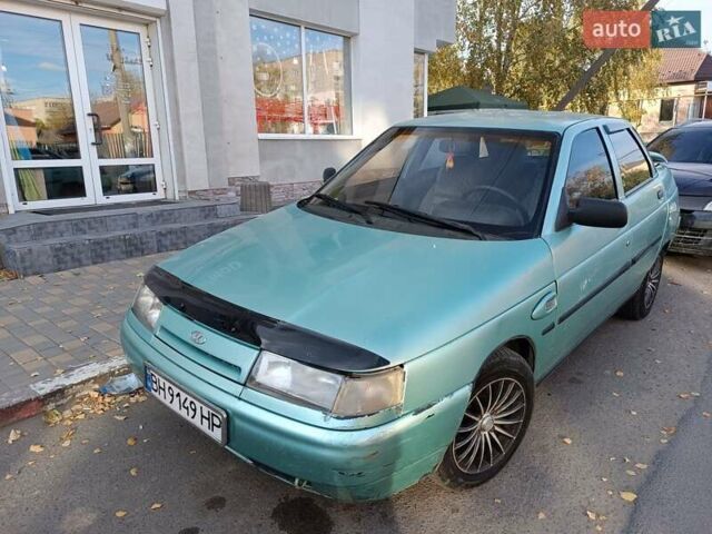 Зеленый ВАЗ 2110, объемом двигателя 1.5 л и пробегом 259 тыс. км за 1400 $, фото 1 на Automoto.ua