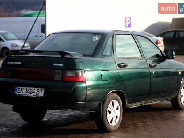 Зеленый ВАЗ 2110, объемом двигателя 1.5 л и пробегом 190 тыс. км за 1250 $, фото 16 на Automoto.ua