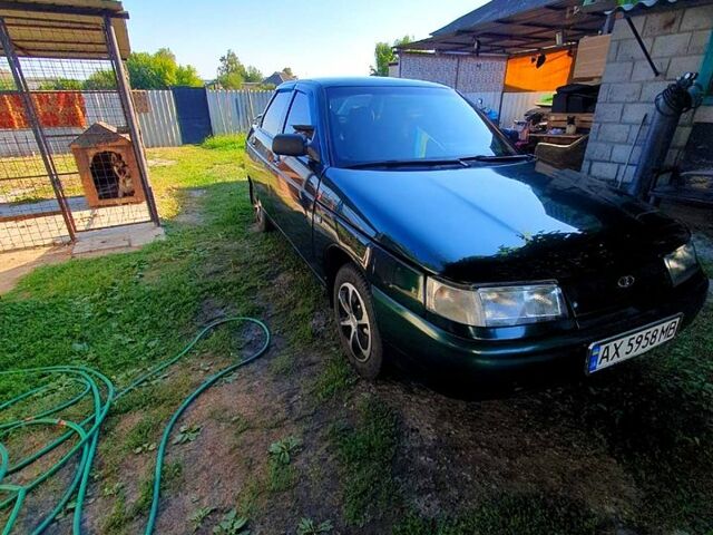 Зеленый ВАЗ 2110, объемом двигателя 1.5 л и пробегом 200 тыс. км за 1750 $, фото 1 на Automoto.ua