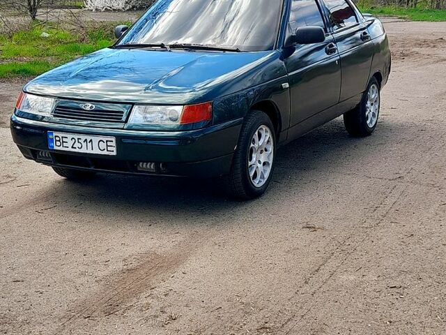 Зеленый ВАЗ 2110, объемом двигателя 1.5 л и пробегом 195 тыс. км за 2000 $, фото 4 на Automoto.ua