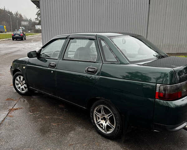 Зеленый ВАЗ 2110, объемом двигателя 1.5 л и пробегом 220 тыс. км за 1000 $, фото 3 на Automoto.ua