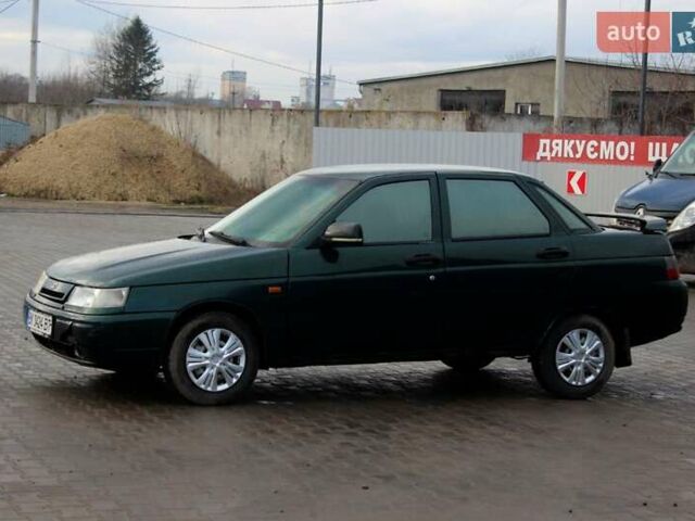 Зеленый ВАЗ 2110, объемом двигателя 1.5 л и пробегом 190 тыс. км за 1250 $, фото 4 на Automoto.ua