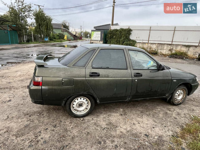 Зеленый ВАЗ 2110, объемом двигателя 1.5 л и пробегом 249 тыс. км за 1500 $, фото 1 на Automoto.ua