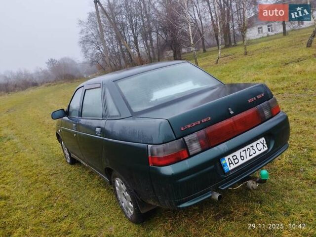 Зелений ВАЗ 2110, об'ємом двигуна 1.6 л та пробігом 293 тис. км за 1200 $, фото 5 на Automoto.ua